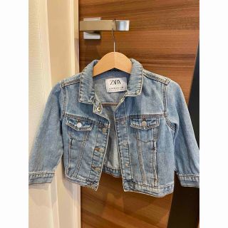 ザラキッズ(ZARA KIDS)の【USED】ZARA kids 86㎝ デニムジャケット(ジャケット/上着)