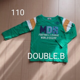ダブルビー(DOUBLE.B)の【再値下げ】ダブルビー　長袖Tシャツ　サイズ110(Tシャツ/カットソー)