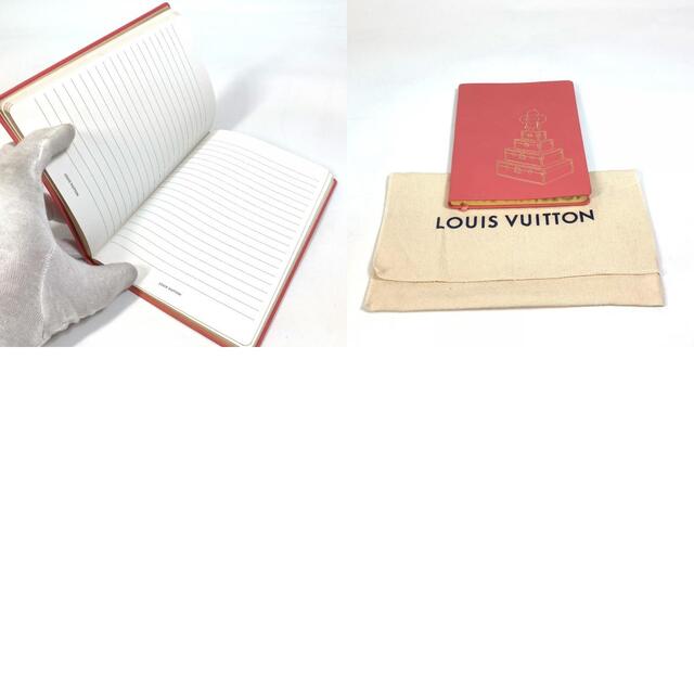 ルイヴィトン LOUIS VUITTON ヴィヴィエンヌ ノベルティ 非売品 インテリア 文房具 ノートブック レザー ピンク 未使用