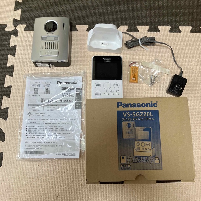 Panasonic Panasonic ワイヤレステレビドアホン VS-SGZ20Lシャンク品の通販 by ヨッシー's shop｜パナソニック ならラクマ