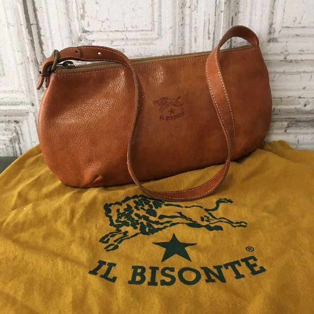 イタリア製 IL BISONTE イルビゾンテ バッグ USED - ショルダーバッグ