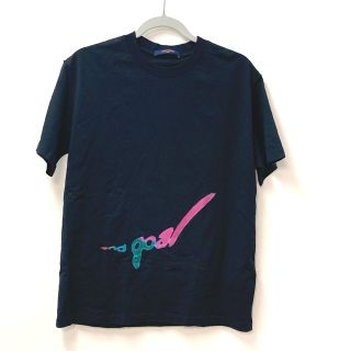 ルイヴィトン(LOUIS VUITTON)のルイヴィトン LOUIS VUITTON エンドゴール アパレル トップス 半袖Ｔシャツ コットン ブラック(Tシャツ/カットソー(半袖/袖なし))