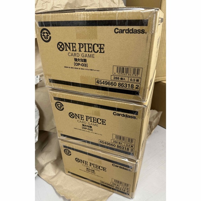 最安値に挑戦 ONE PIECE カードゲーム 強大な敵 新品未開封カートン