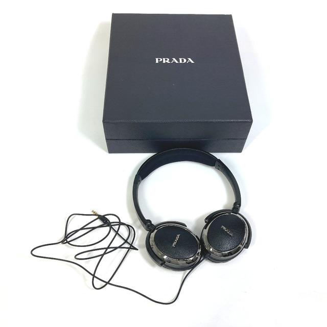 PRADA - プラダ PRADA ロゴ 2ARF39 イヤホン サフィアーノ PRADA - プラダ PRADA ロゴ 2ARF39 イヤホン サフィアーノ