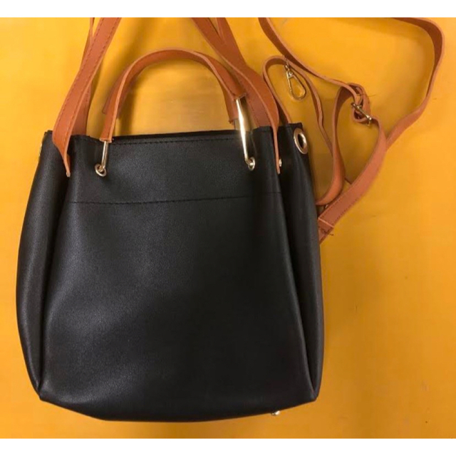 【大人気】オフィスバッグ ブラック  レディース 通勤 通学 革 ハンドバッグ レディースのバッグ(トートバッグ)の商品写真