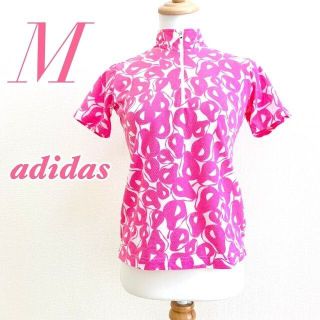 アディダス(adidas)のadidasアディダス 半袖Tシャツ 総柄 スポーツウェア(Tシャツ(半袖/袖なし))