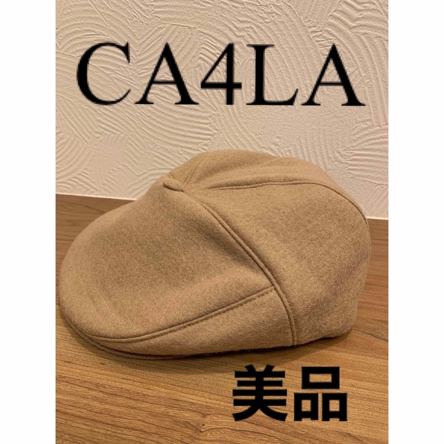 CA4LA(カシラ)のCA4LA（カシラ）ハンチング帽子　美品 レディースの帽子(ハンチング/ベレー帽)の商品写真