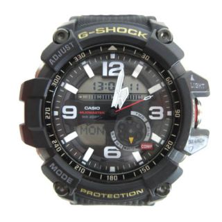 ジーショック(G-SHOCK)のカシオジーショック マッドマスター 腕時計 ウォッチ アナデジ 黒(腕時計)