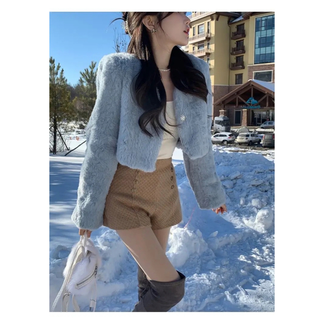 ファーコート ジャケット防寒コートおしゃれ 高級感アウター冬服 ファーコート ジャケット防寒コートおしゃれ 高級感アウター冬服