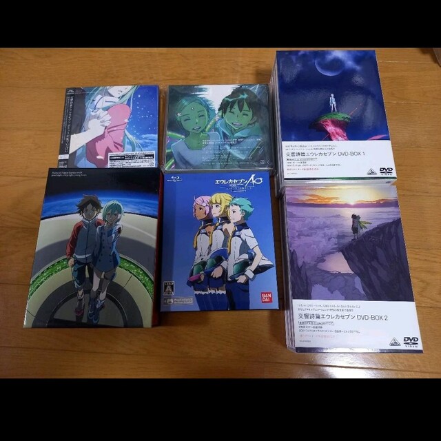 エウレカセブン　DVD Blu-ray　CDセット