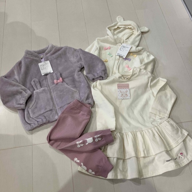 キッズ服女の子用(90cm~)クーラクール　90サイズ　セット