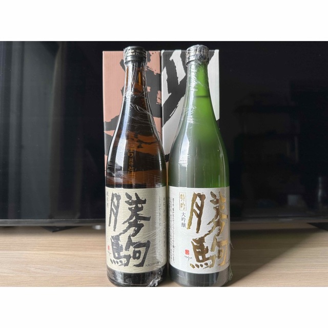 勝駒　特吟大吟醸720ml 純米酒720ml 2本セット