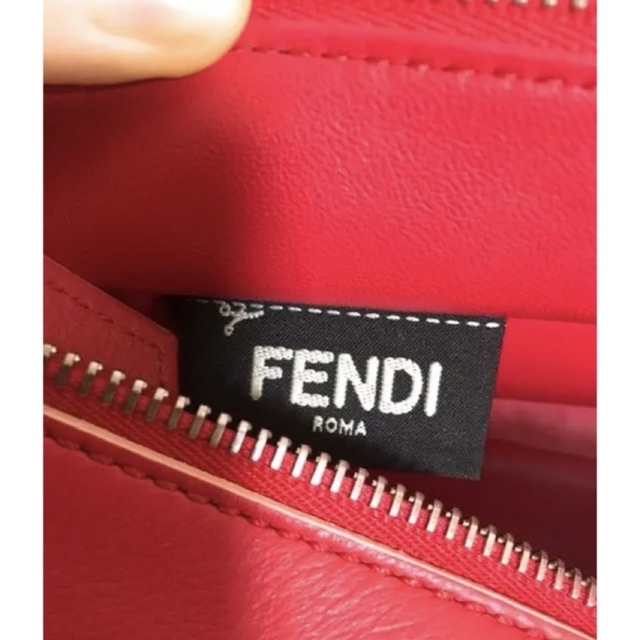 FENDI(フェンディ)のフェンディ トロワジュール　ミニ　カーフレザー　2way   ハンドバッグ レディースのバッグ(ハンドバッグ)の商品写真