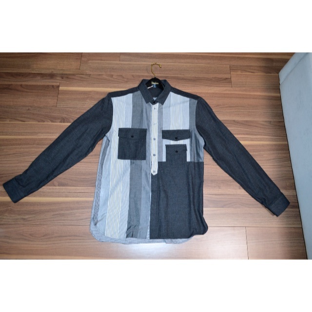 Neil Barrett patchwork shirt M / 48