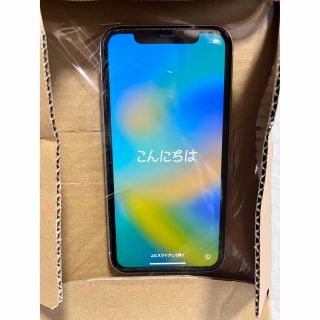 アイフォーン(iPhone)のiPhone 11 128G SIMフリー　ホワイト(スマートフォン本体)