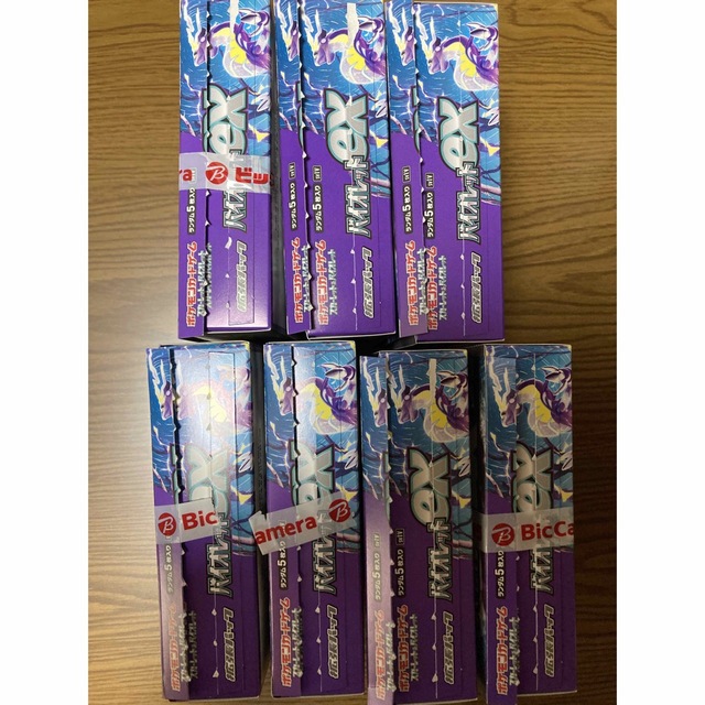 ポケモン - ポケモンカード バイオレットex 7BOX シュリンクなし