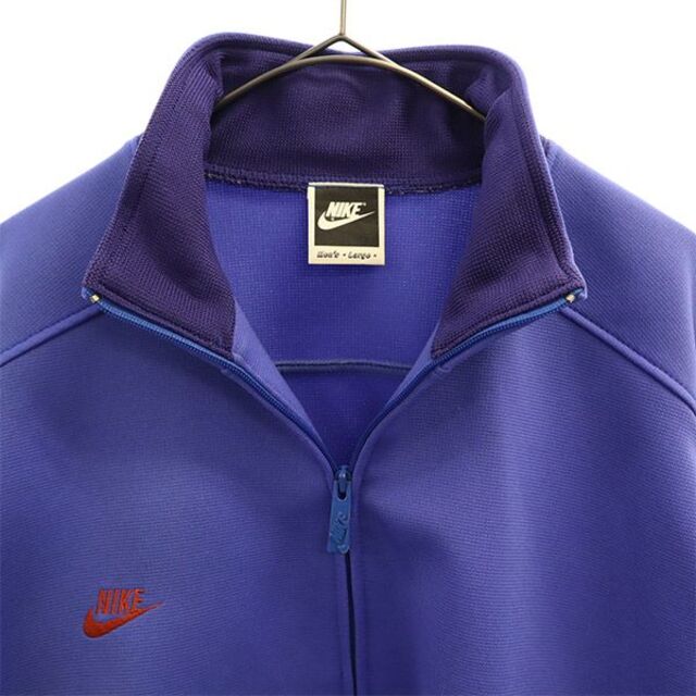 NIKE(ナイキ)のナイキ 90s 刺繍柄 ジャージ L ブルー系 NIKE スポーツ トレーニング メンズ 【中古】  【230210】 メンズのトップス(ジャージ)の商品写真