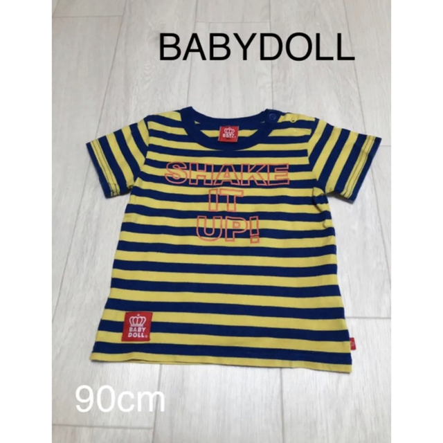 BABYDOLL(ベビードール)の【人気】BABYDOLL ベビードール 半袖 tシャツ 90cm キッズ/ベビー/マタニティのキッズ服男の子用(90cm~)(Tシャツ/カットソー)の商品写真