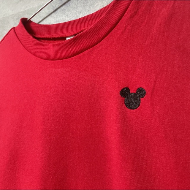 H&H(エイチアンドエイチ)のDisney ディズニー　H&M スウェット　トレーナー　ショート丈　ミッキー レディースのトップス(トレーナー/スウェット)の商品写真