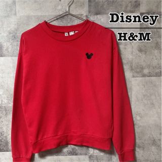 エイチアンドエイチ(H&H)のDisney ディズニー　H&M スウェット　トレーナー　ショート丈　ミッキー(トレーナー/スウェット)