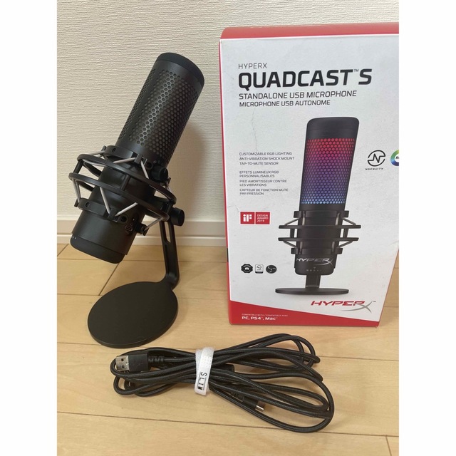 HyperX QuadCast S 楽器のレコーディング/PA機器(マイク)の商品写真