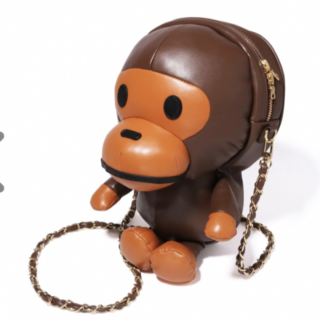 A BATHING APE(アベイシングエイプ)のBABY MILO PLUSH DOLL CHAIN SHOULDER BAG★ エンタメ/ホビーのフィギュア(その他)の商品写真