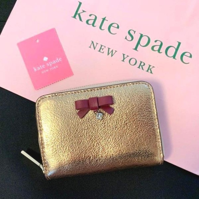品番K4756-650ケイトスペード 財布 コインケース カードケース ゴールド kate spade