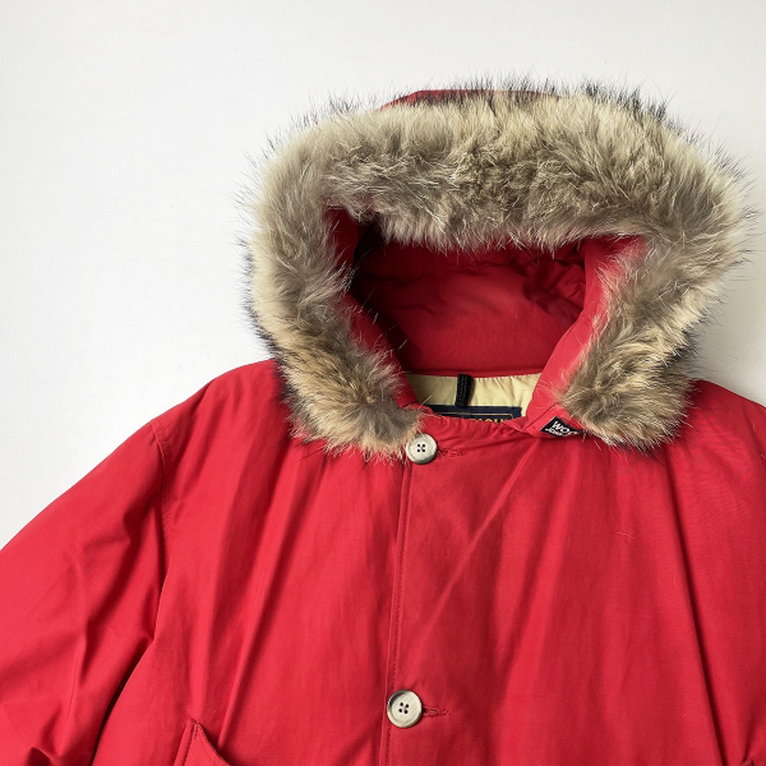 美品アークティックパーカー  ARCTIC PARKA　S 赤　レッド　ファー