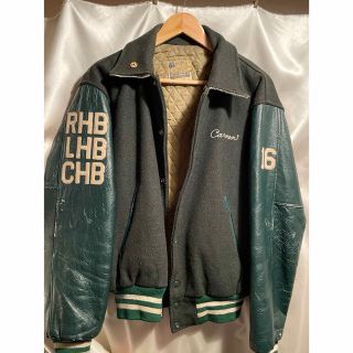 Champion - 70s HEWITT MFG ヴィンテージスタジャン 襟付きの通販|ラクマ