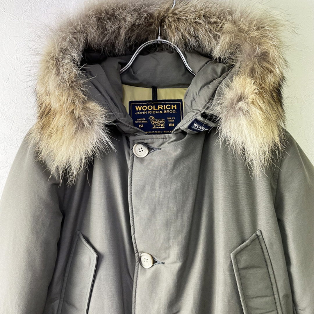 WOOLRICH ウールリッチアークティックパーカー ダウンジャケット　カーキS