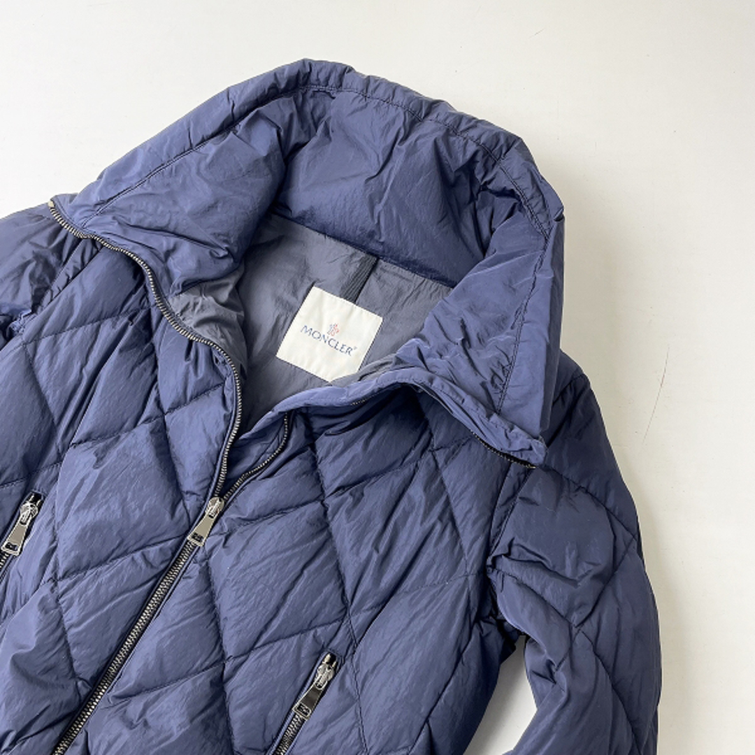 ジャケット/アウター国内正規品 MONCLER モンクレール VOUGLANS 裾フリル ダウンコート 1///+ネイビー アウター 上着 長袖◇【2400010820953】