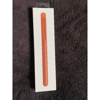 アップル(Apple)のapple【純正】Apple Pencilケース - サドルブラウン(PC周辺機器)