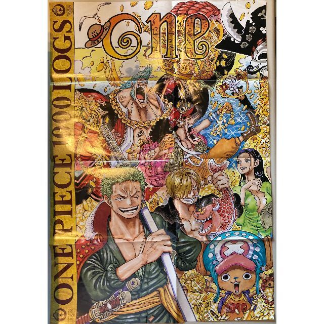 週刊少年ジャンプ　ONE PIECE　付録　まとめ売り　ポスター　カード エンタメ/ホビーのアニメグッズ(その他)の商品写真