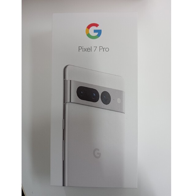 Google Pixel(グーグルピクセル)の【新品 未使用】Pixel7Pro 256GB snow シムフリー スマホ/家電/カメラのスマートフォン/携帯電話(スマートフォン本体)の商品写真