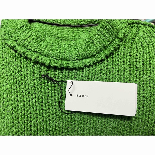 23SS sacai Knit Pullover ニット カーディガン 2