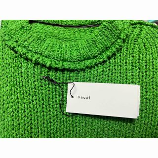 超熱 23SS sacai カーディガン ニット Pullover Knit ニット+セーター