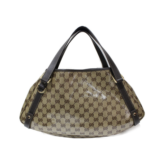 布袋あり☆】GUCCI グッチ GGキャンバス ナイロンバッグ ベージュ