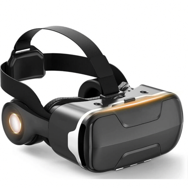 VRゴーグル VRヘッドセット 3D スマホVR ヘッドホン付 VR