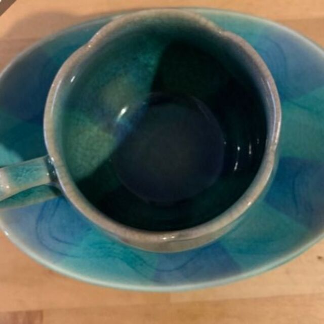 Noritake - 舞陶館 カップ&ソーサー オールドノリタケ コーヒーカップ