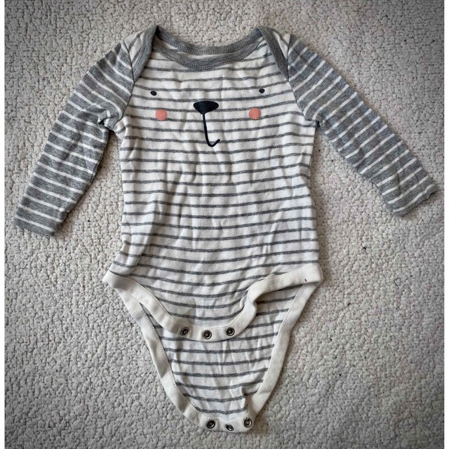 babyGAP(ベビーギャップ)のベビー服3点セット　ベビーギャップ60㎝ キッズ/ベビー/マタニティのベビー服(~85cm)(ロンパース)の商品写真