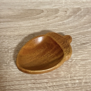 木製豆皿　どんぐり(インテリア雑貨)
