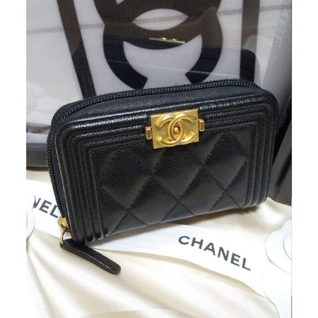 レディース★正規品 超美品★CHANEL ボーイシャネル 財布 コインケース