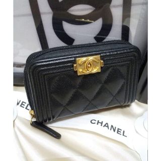 シャネル(CHANEL)の★正規品 超美品★CHANEL ボーイシャネル 財布 コインケース(コインケース)