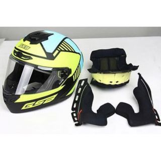 高品質　バイクヘルメットフルフェイス　ミラーシールド　レトロシルバー　ECE認証