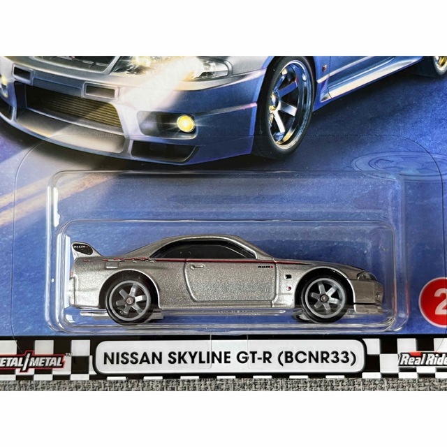 エンタメ/ホビー日産 NISSAN スカイライン GT-R R33 ニスモ ホットウィール