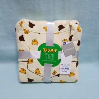 ジーユー(GU)の新品☆XL/コアラのマーチ パジャマ(長袖&ロングパンツ)ベージュ☆GU(パジャマ)