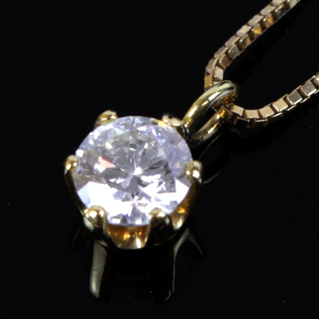 美品『USED』 K18/ダイヤモンド  ネックレス ダイヤモンド 0.21ct 1.2g