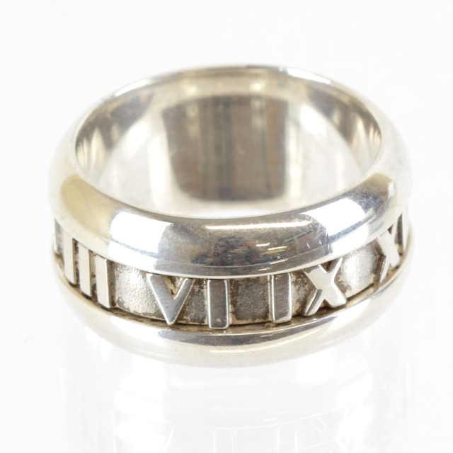 USED』 シルバー925 TIFFANY&Co. アトラスリング リング・指輪 7.4g 10