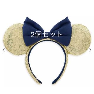 WDW カチューシャ　ゴールド　50周年　正規品(カチューシャ)