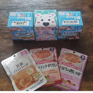 キユーピー(キユーピー)のきび様専用　9ヵ月離乳食セット　1セットおまけつけます(その他)